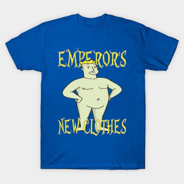 Emperor's New Clothes T-Shirt by Debrawib